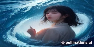 现代海上风力发电机组在蓝色海面上整齐排列，白色叶片在阳光下旋转，画面壮阔清洁